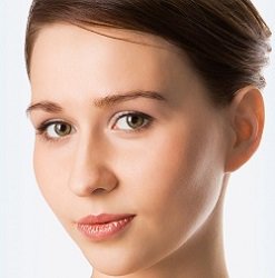Woman's face after wrinkle reduction beverly hills