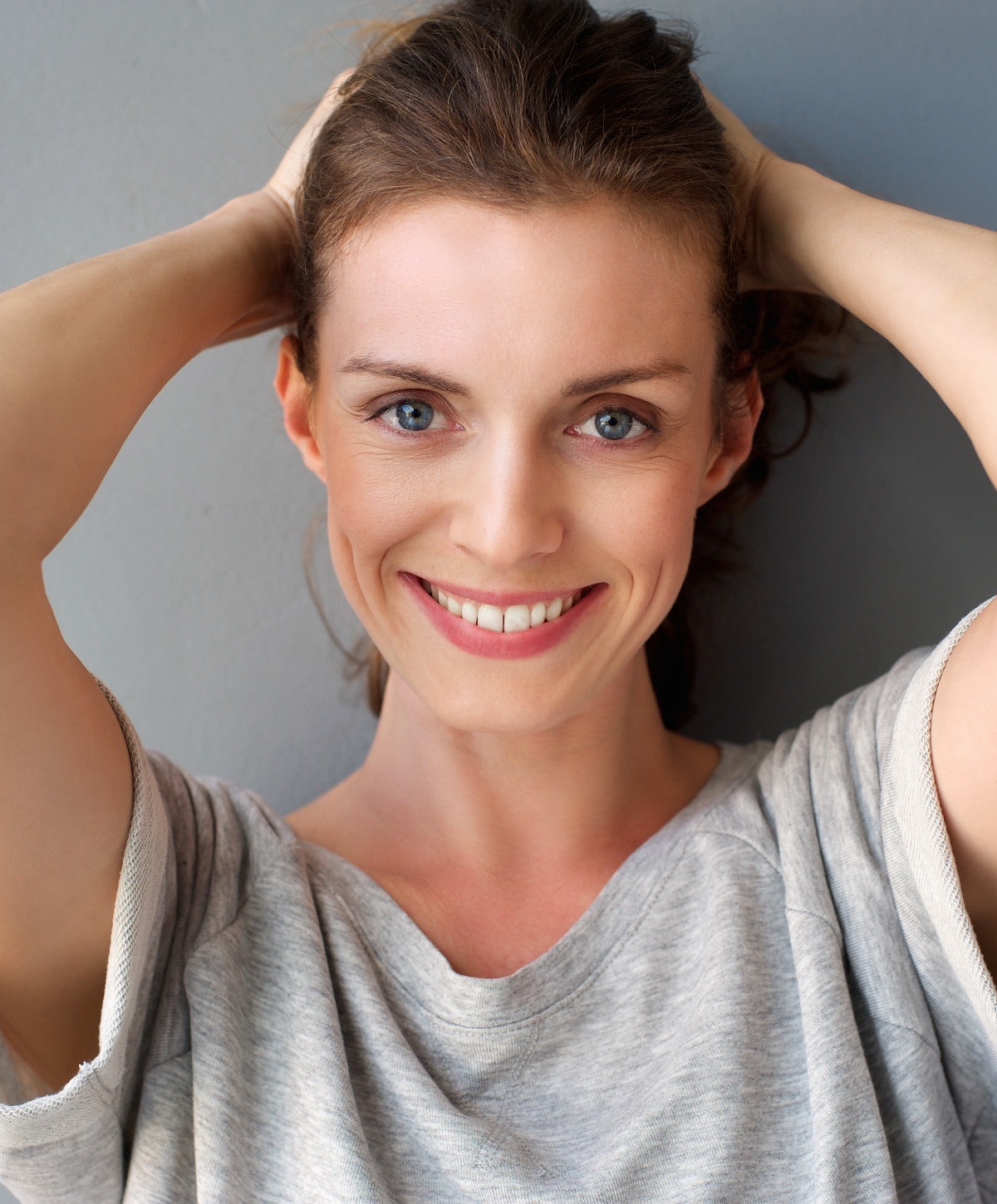 A woman in her 40s