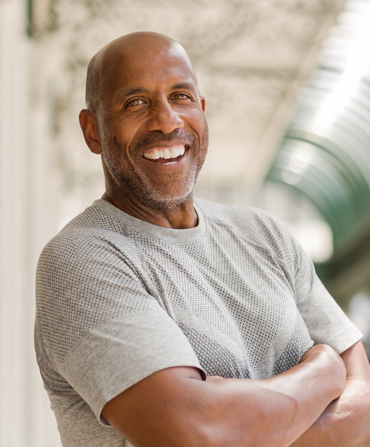 Beverly Hills Facelift for Men Model smiling