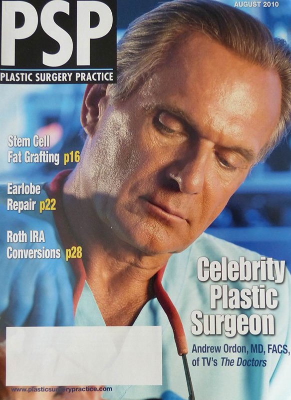 Plastic Surgery Practice Dr. Ordon article