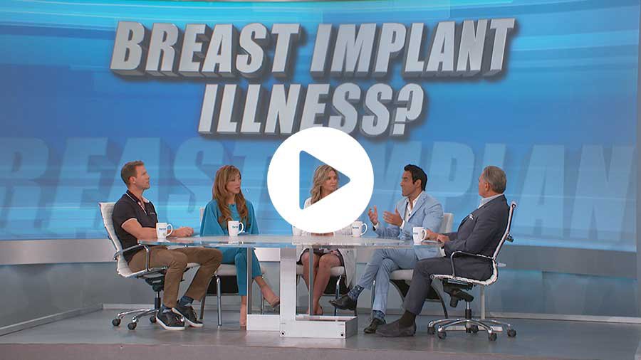 Dr. Chopra’s appearance on The Doctors discussing what breast implant illness is